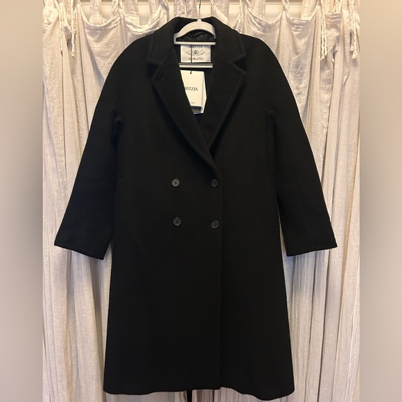 Brand New Aritzia Slouch Coat in (Re)Camel Wool - Picture 2 of 11